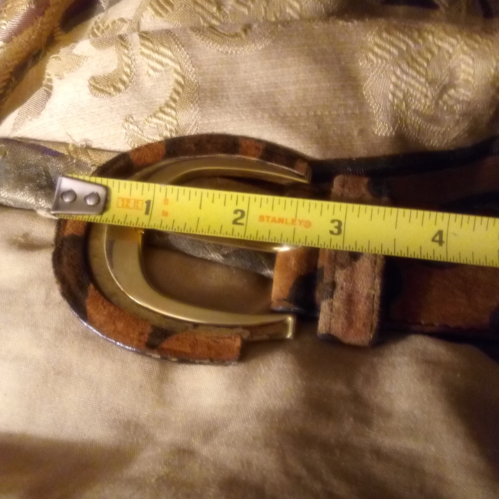 SIZE M/L ROC LEOPARD PRINT BELT - Picture 15 of 16